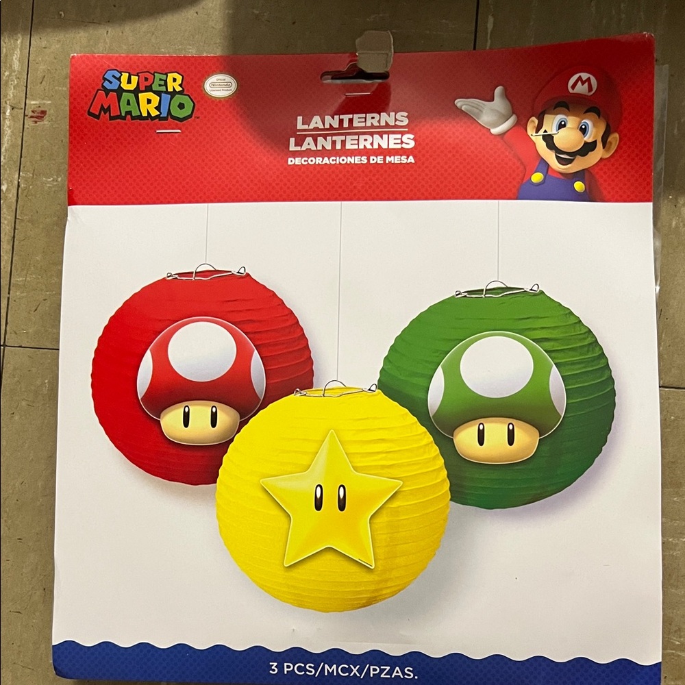 Super Mario Themed Lanterns